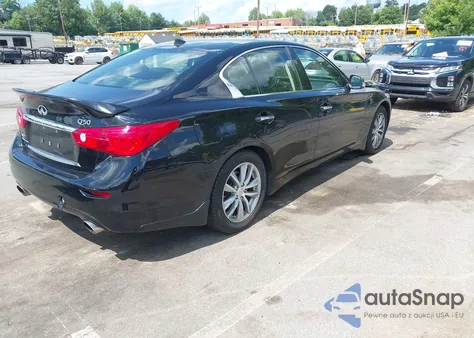 2015 Infiniti Q50 Premium from USA, damaged, VIN JN1BV7AR0FM395754